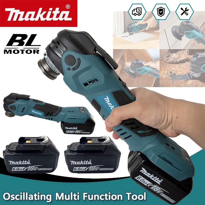 Power Tools Woodworking - Alat Multifungsi Osilasi Tanpa Sikat Makita