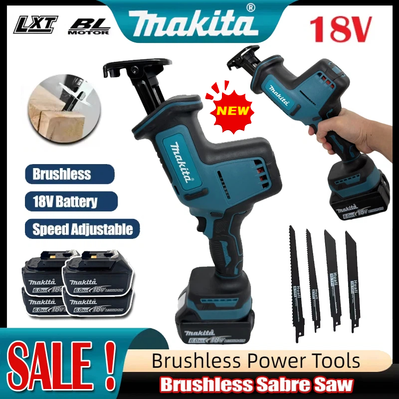 Power Tools Woodworking - Gergaji Reciprocating Tanpa Kabel Makita 2026,