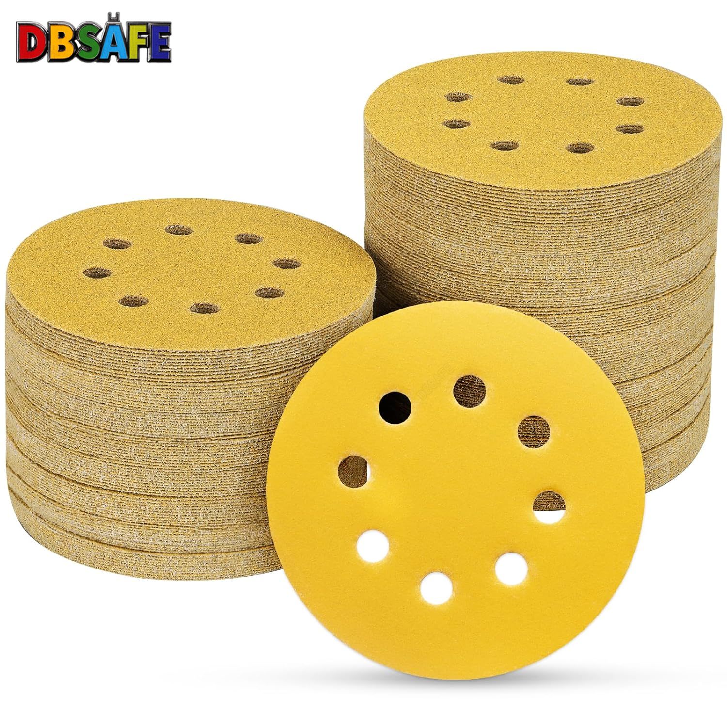 Random Orbital Sander - 10-100 Buah Cakram Amplas 5 Inci