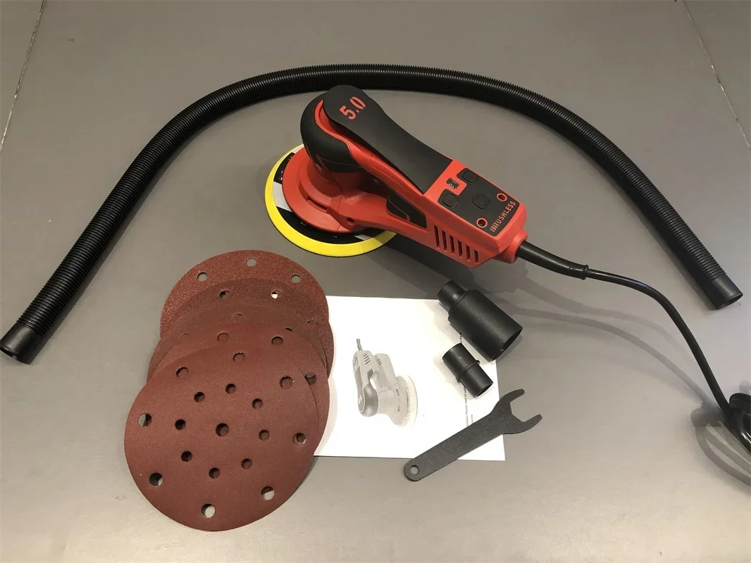 Random Orbital Sander - Mesin Amplas Orbital Acak Profesional Tanpa