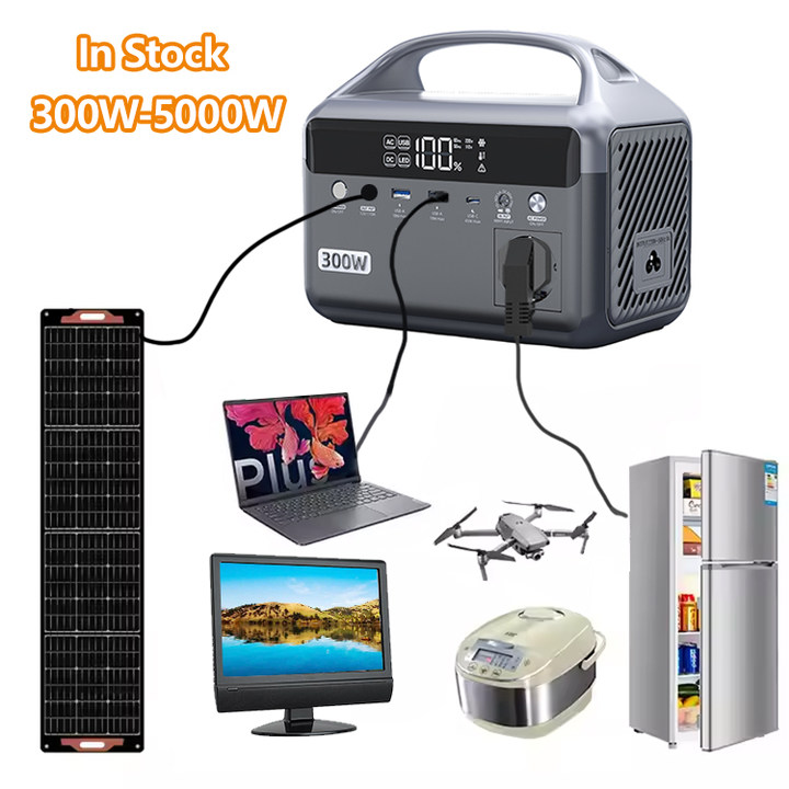 Power Tools Generator - Generator Tenaga Surya 300W dengan Baterai