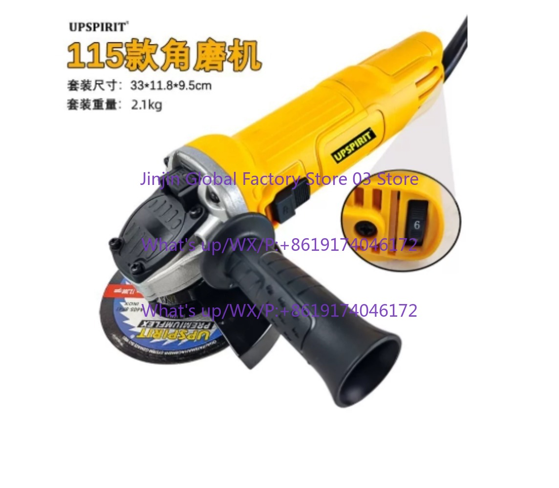 Power Tools Woodworking - Penggiling Sudut Elektrik 125Mm 1250W Penggiling