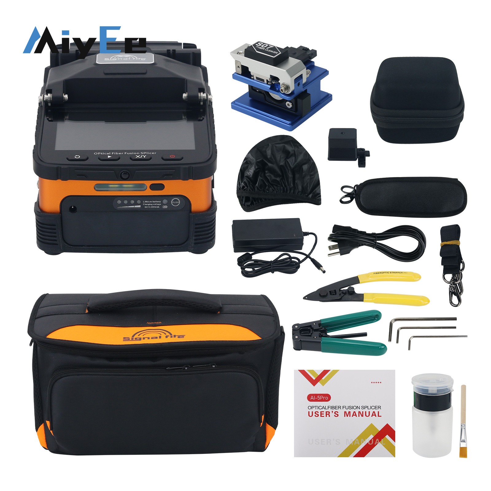 Power Tools Ai - Alat Penyambung Serat Optik AI-5Pro 6-Motor