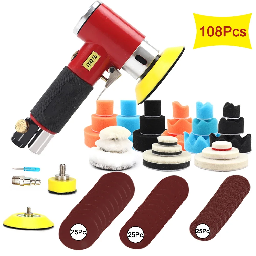 Mesin Penggiling Pneumatik Min - Random Orbital Sander ulasan dan harga