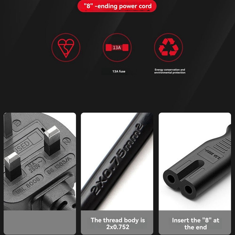 Kabel Daya Konektor 2 Cabang S - Power Tools Uk ulasan dan harga