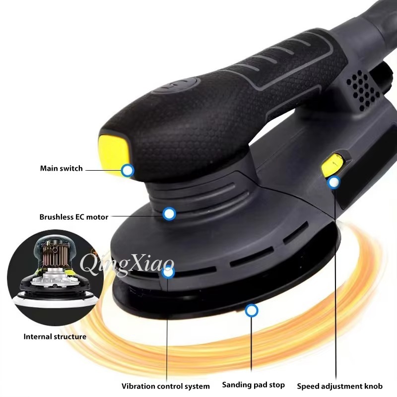 Mesin Sander Orbital Acak 6 In - Random Orbital Sander ulasan dan harga