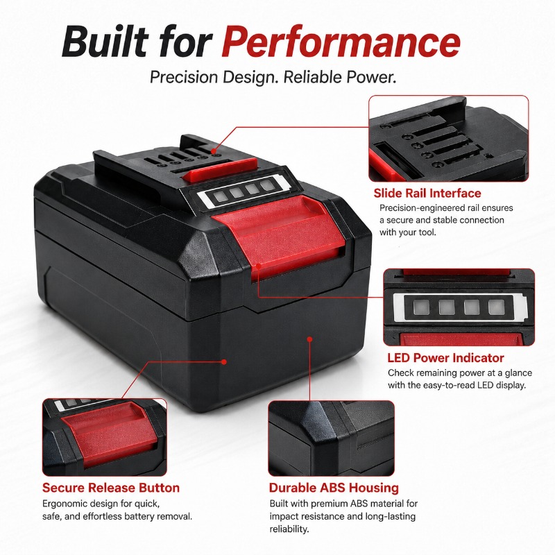 Baterai Li-ion 18V 5.0Ah Pengg - Power Xchange Tools ulasan dan harga