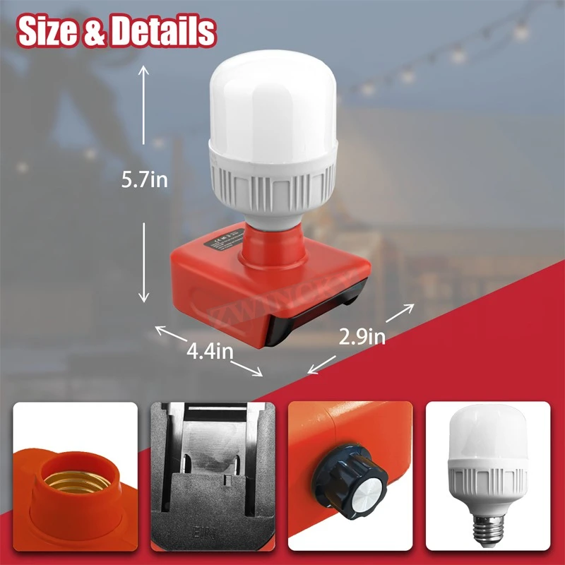 Lampu Perkakas Portabel Cocok  - Power Xchange Tools ulasan dan harga