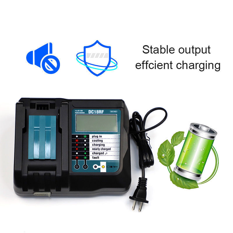 Pengisi Daya Baterai DC18RF 3A - Power Tools Uk ulasan dan harga