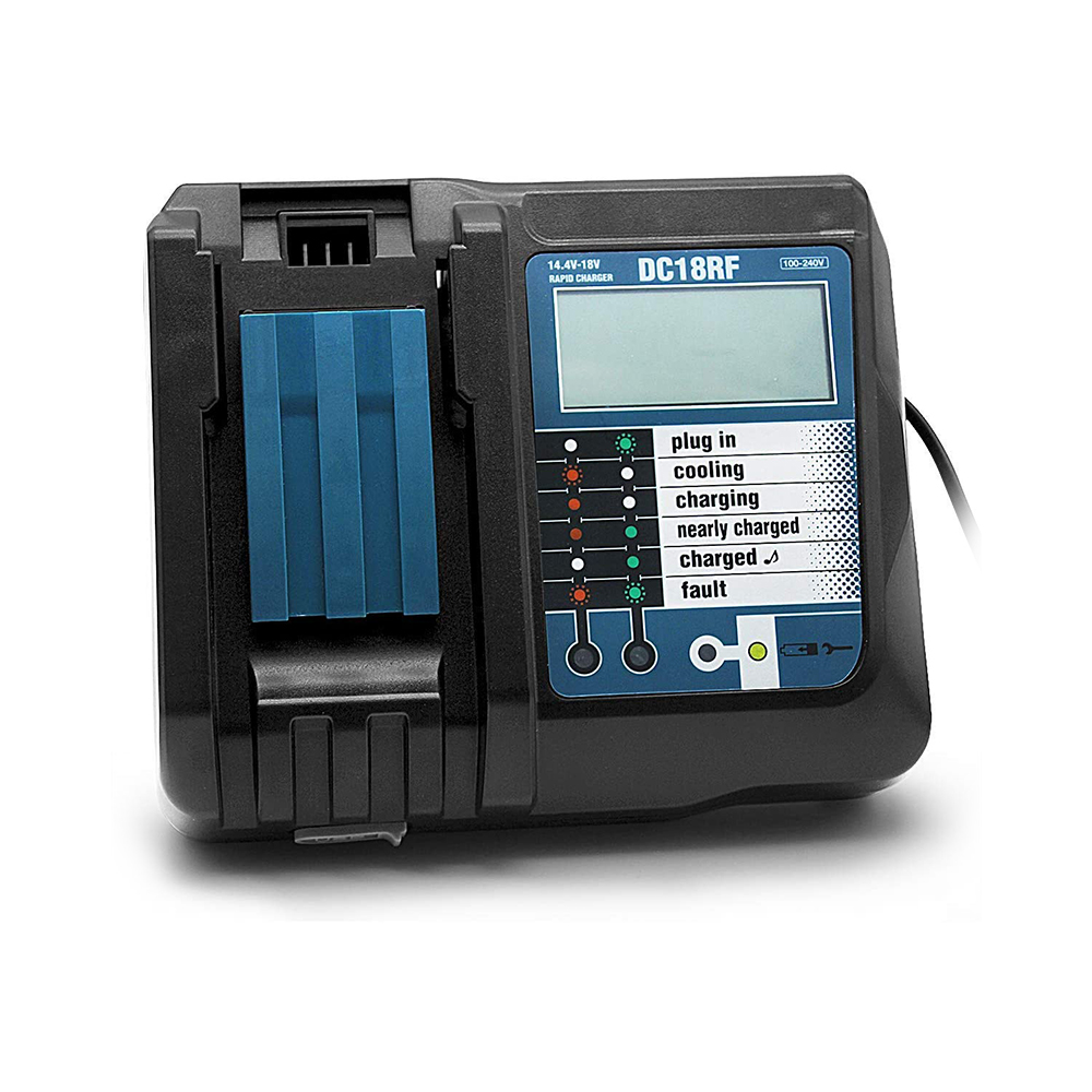 Pengisi Daya Baterai DC18RF 3A - Power Tools Uk ulasan dan harga