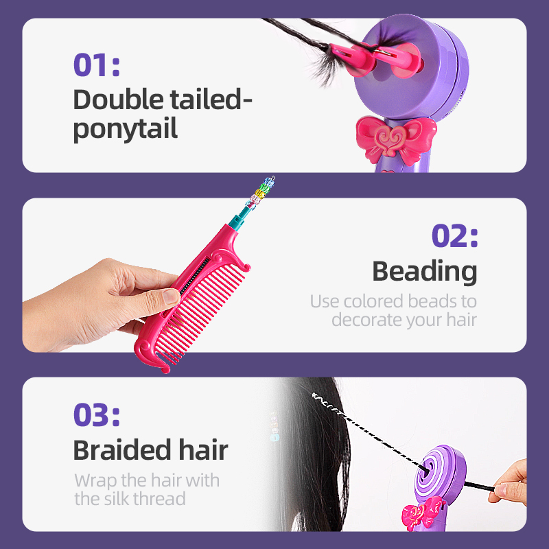Alat Gaya Rambut Kepang DIY An - Power Tools Total ulasan dan harga