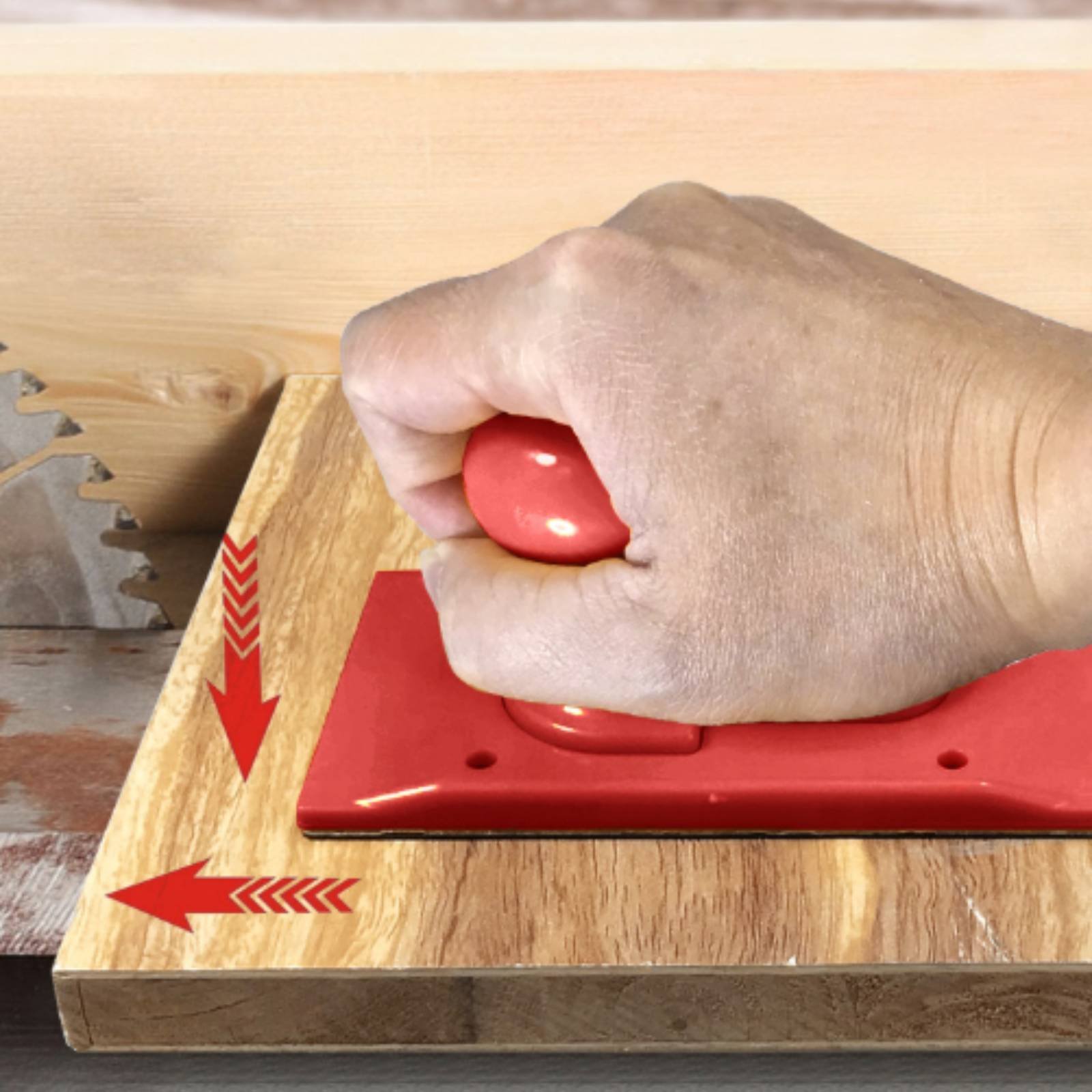 2 Buah Blok Dorong untuk Pertu - Power Tools Woodworking ulasan dan harga