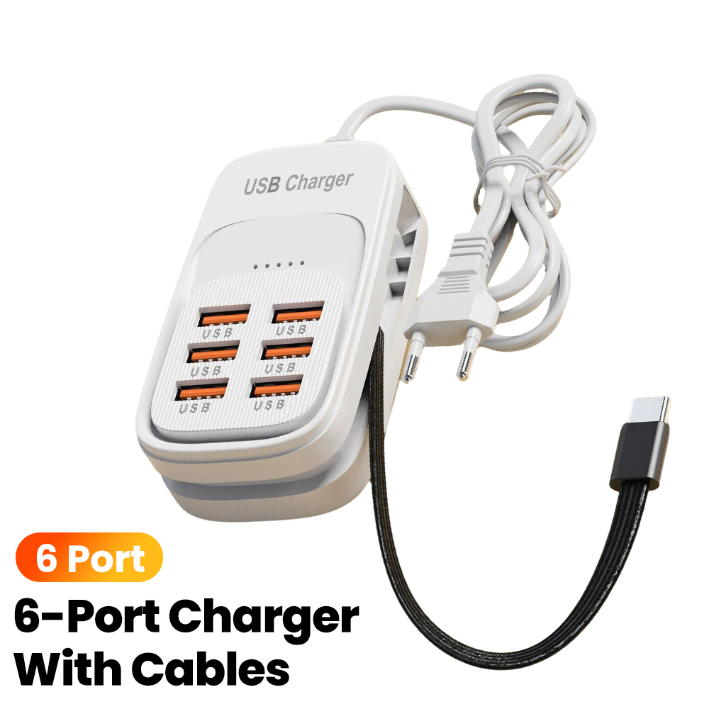 6 Port USB Fast Charger Power  - Power Tools Uk ulasan dan harga